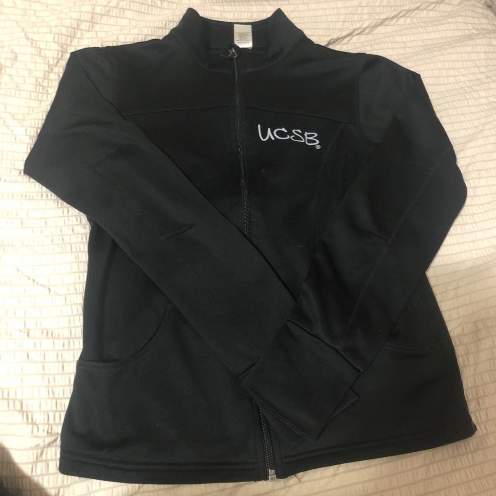 UCSB thermal zip up jacket